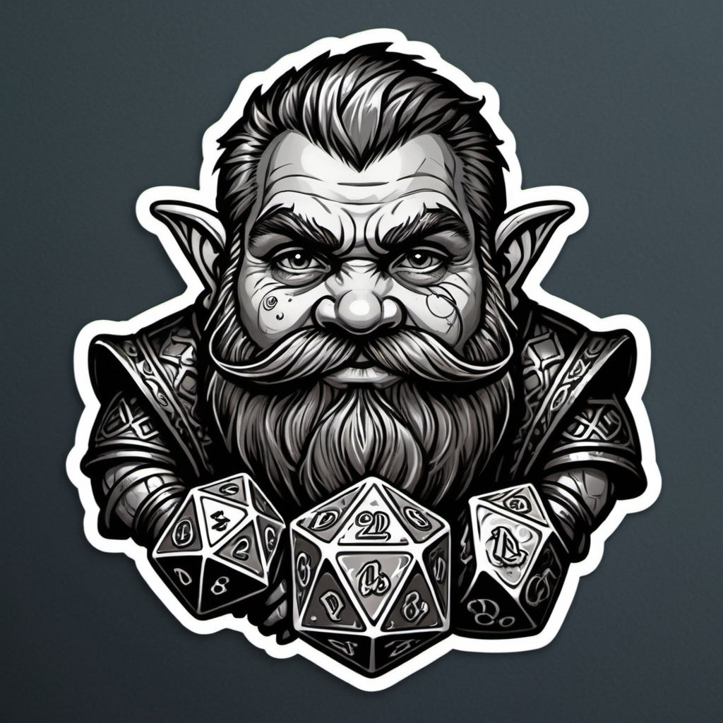 D&D Character Stickers